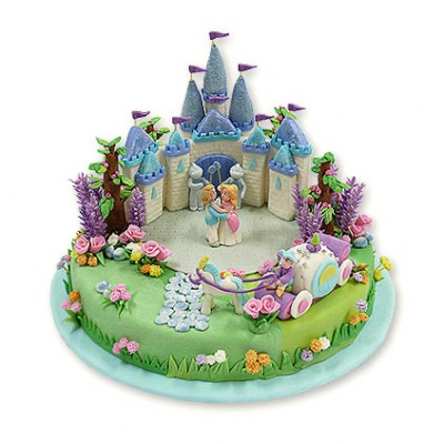 Cinderella Castle Cake